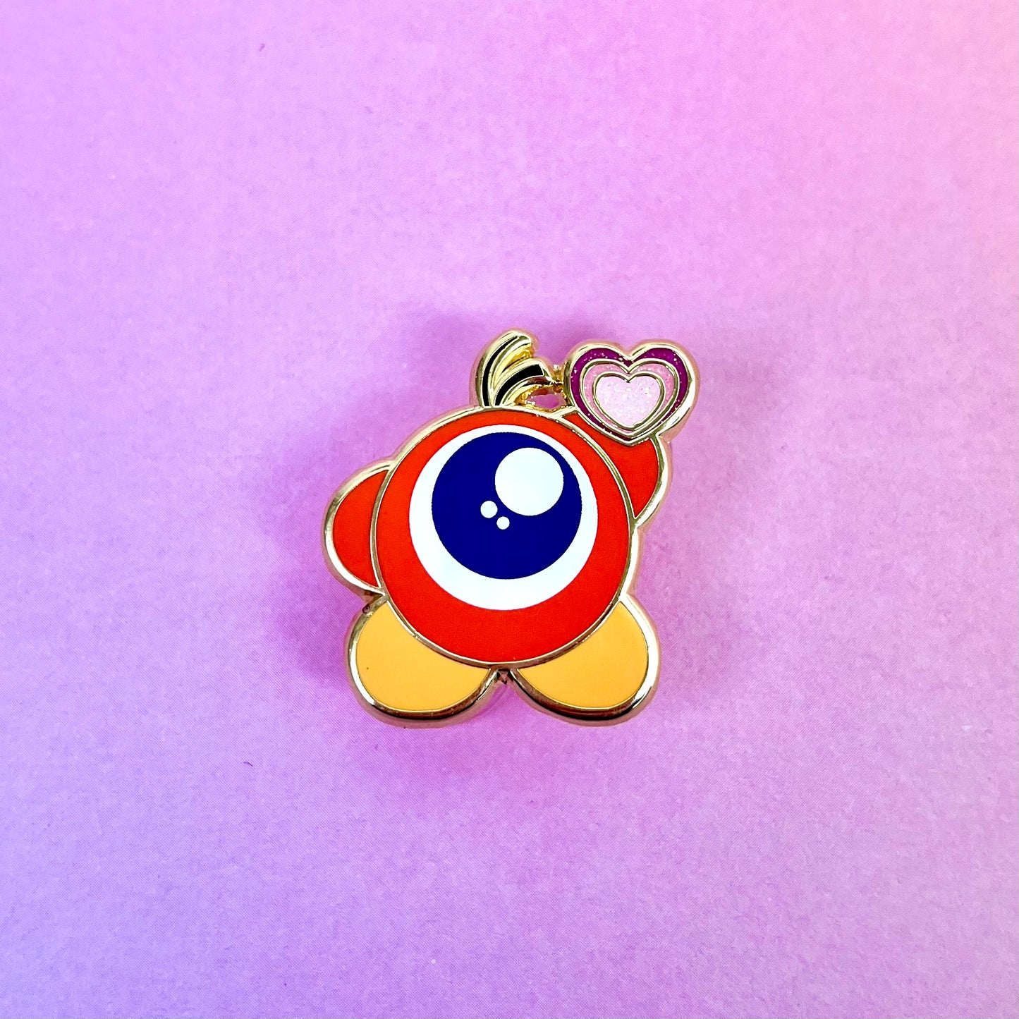 Poyo Beam Heart Friend Enamel Pin