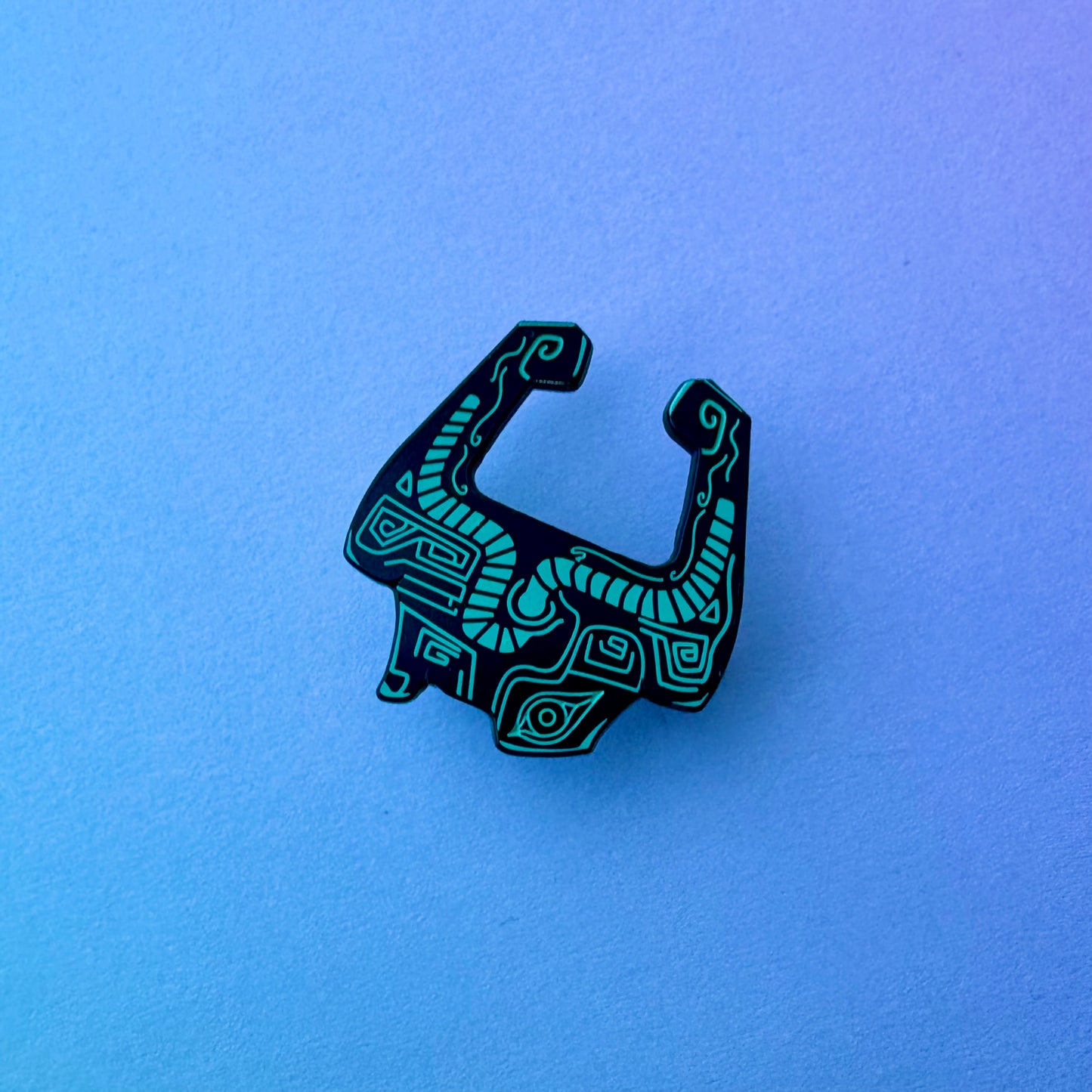 January 2025 Fused Shadow Enamel Pin