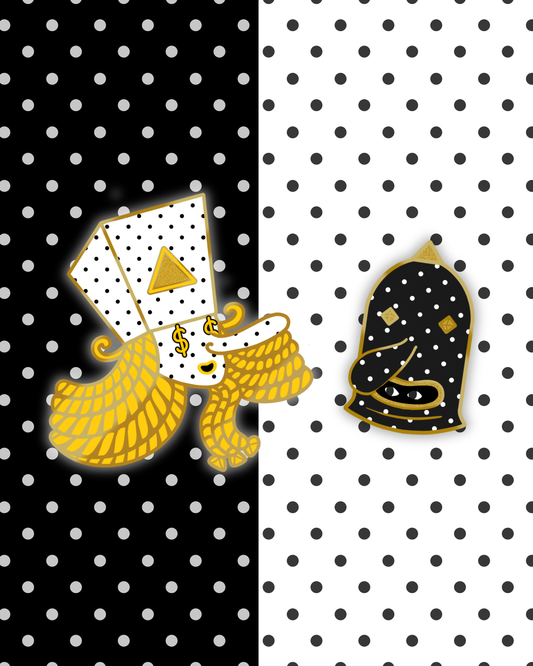 PO: Angine de Poitrine Enamel Pins