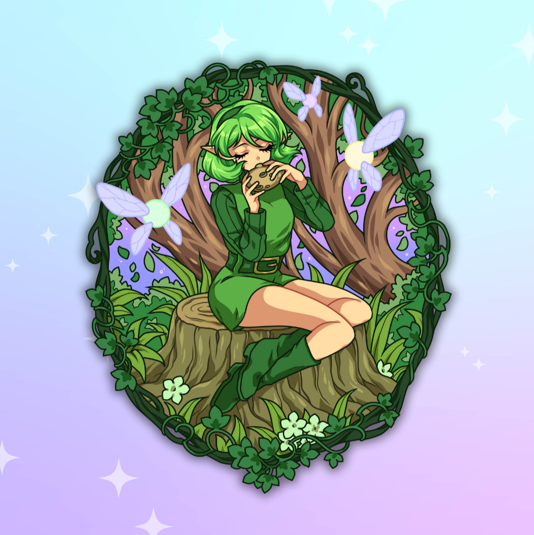 PO: Forest Sage Hard Enamel Pin