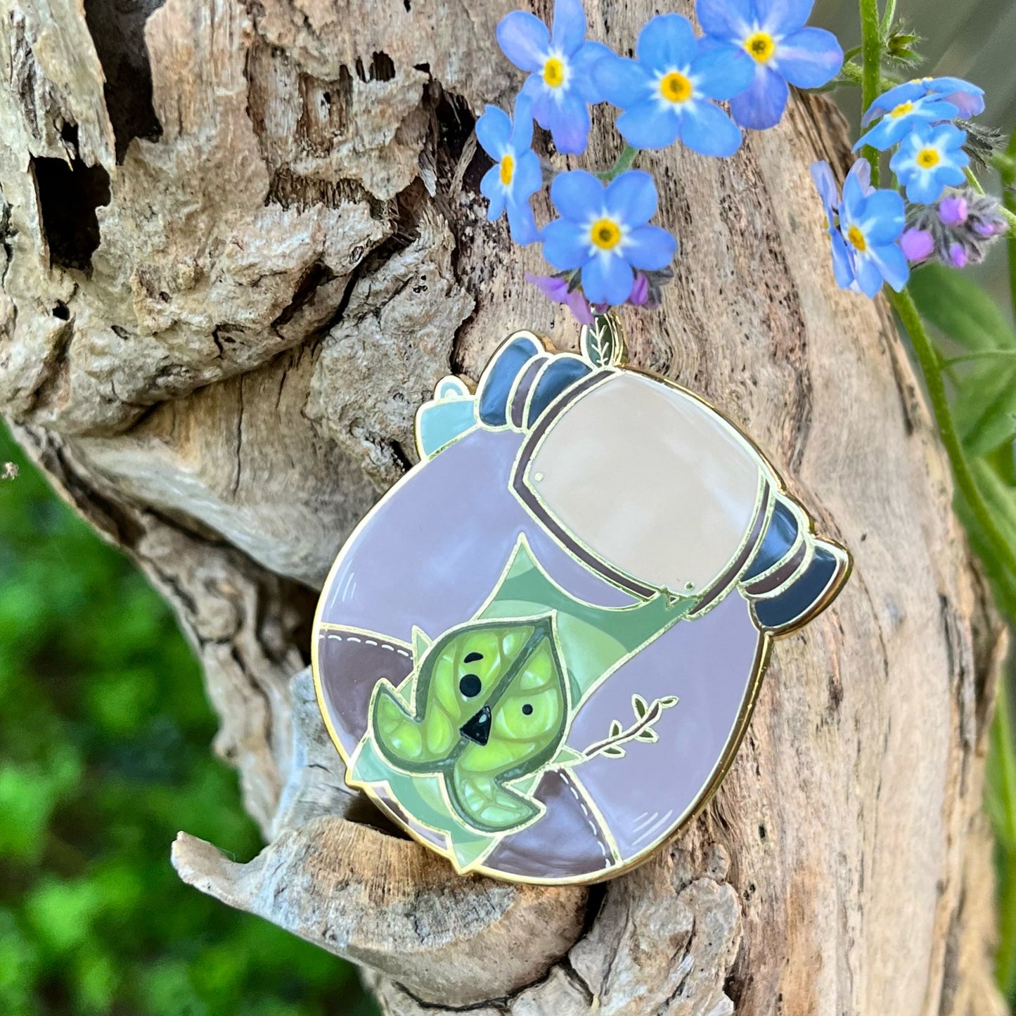 Travelling Forest Friend Enamel Pin