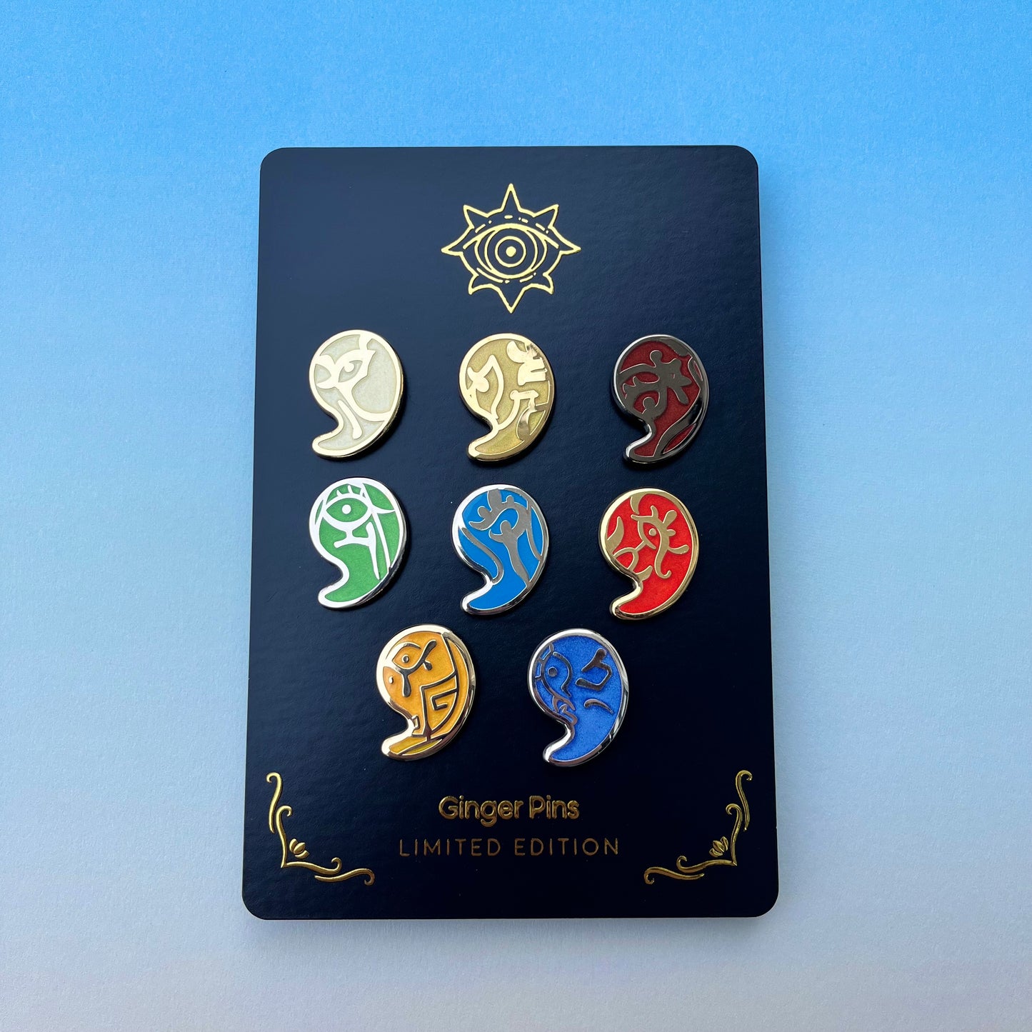 Secret Stone Enamel Pins