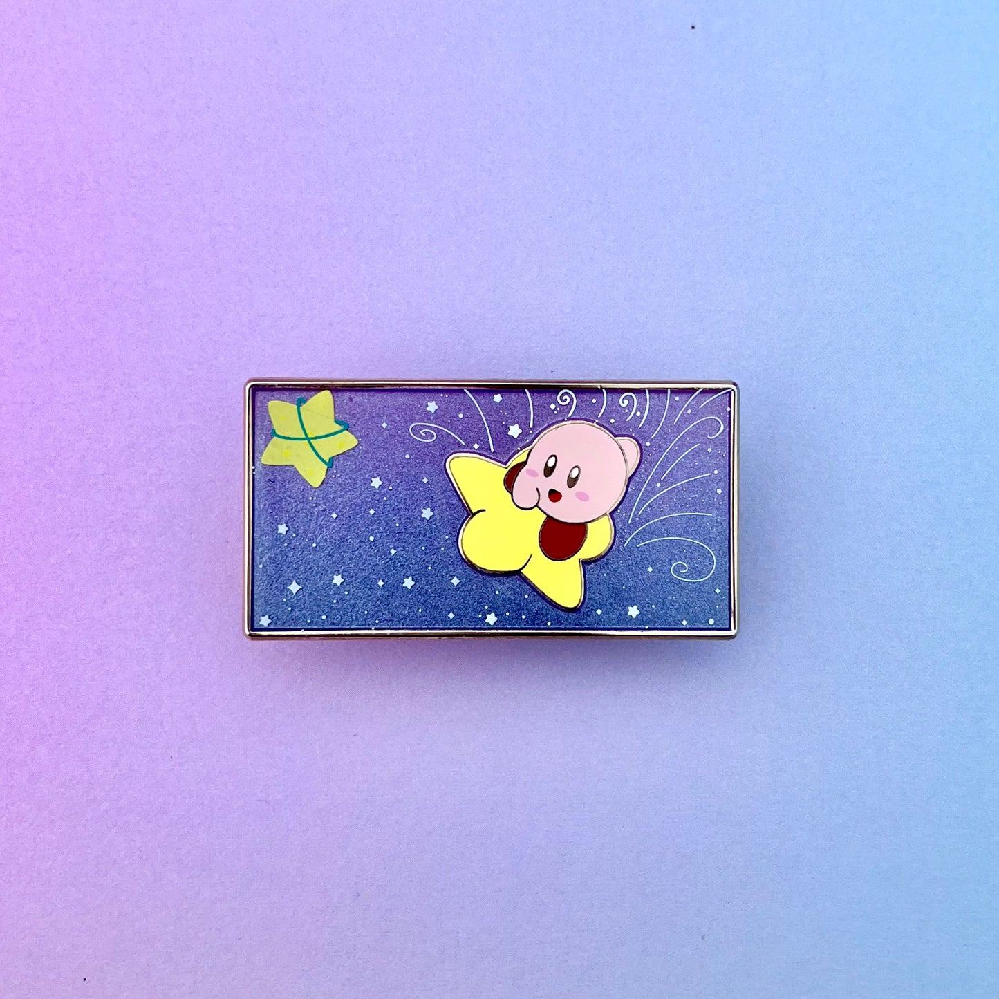 Warp Star Poyo Hard Enamel Pin