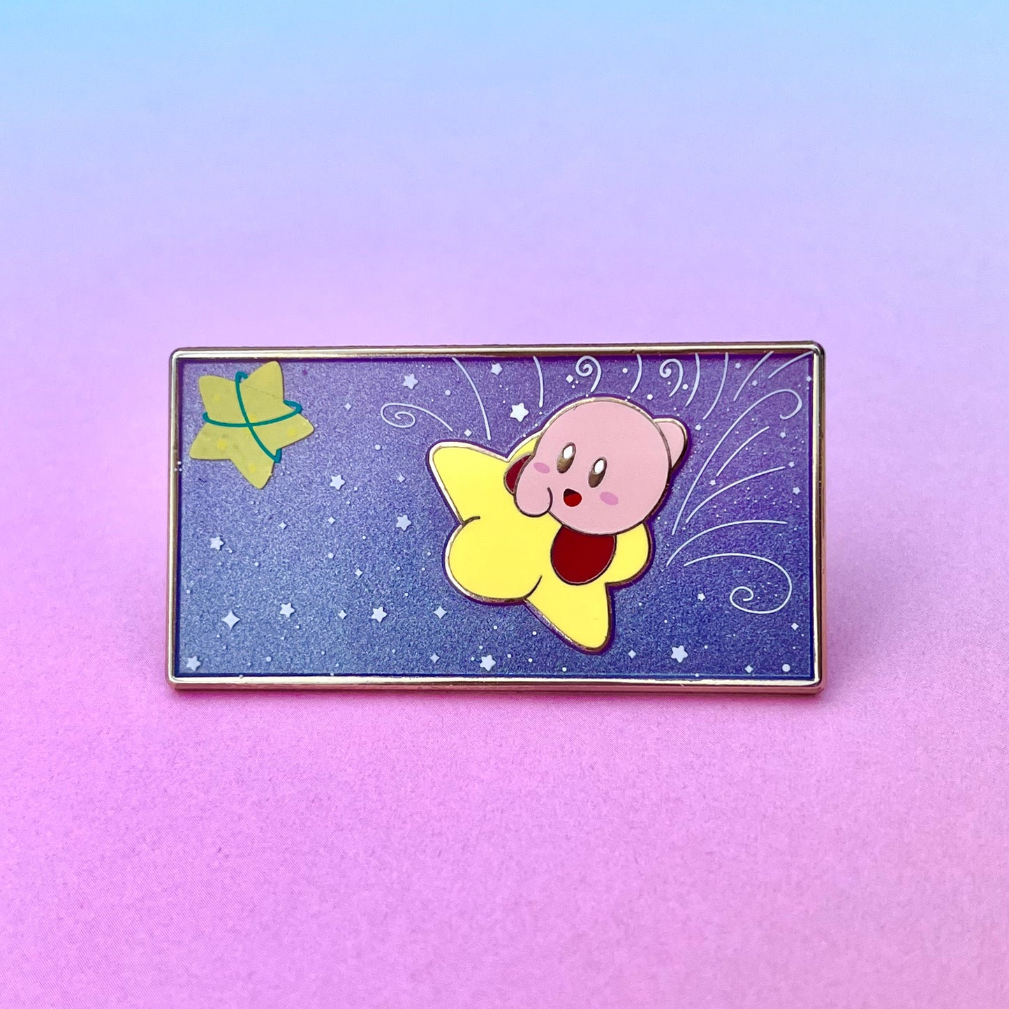 Warp Star Poyo Hard Enamel Pin