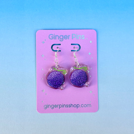 Gummy Fruit Earrings