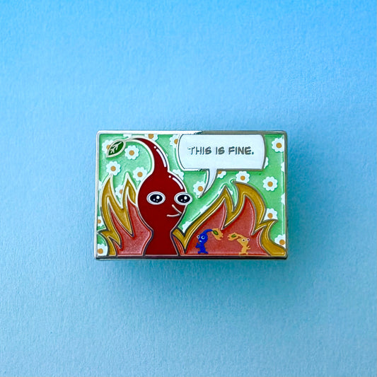 December 2024 This is Fine Enamel Pin