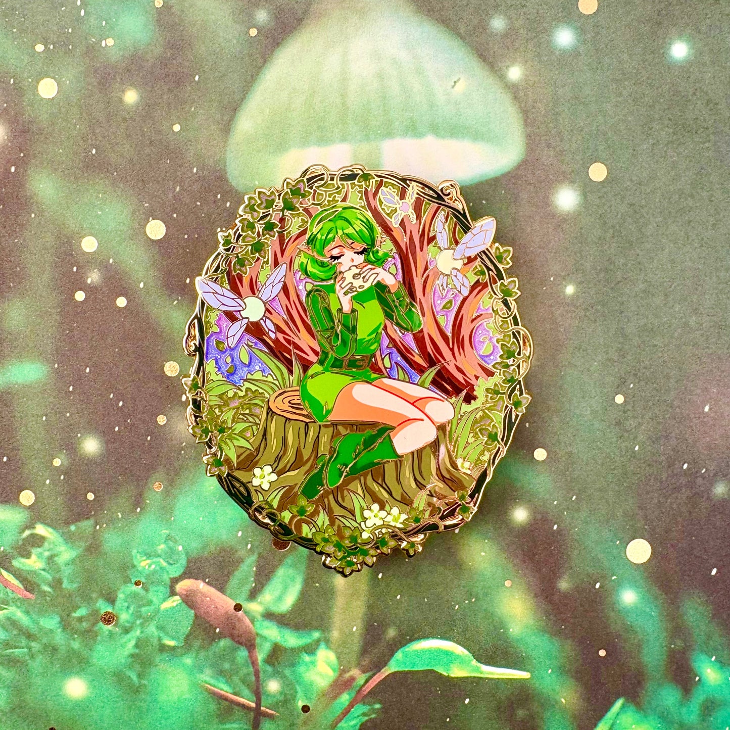 Forest Sage Hard Enamel Pin