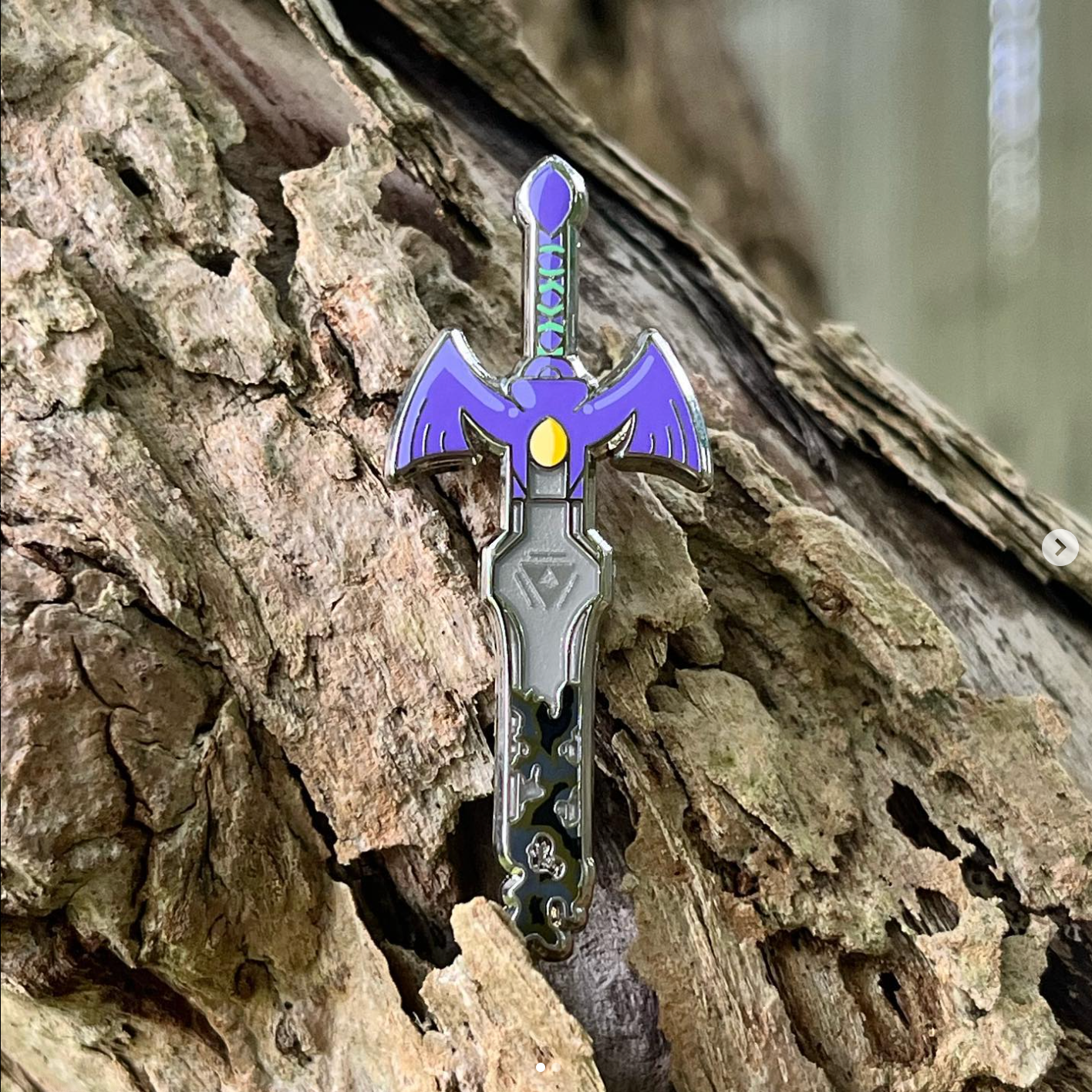 Decayed Hero's Sword Enamel Pin