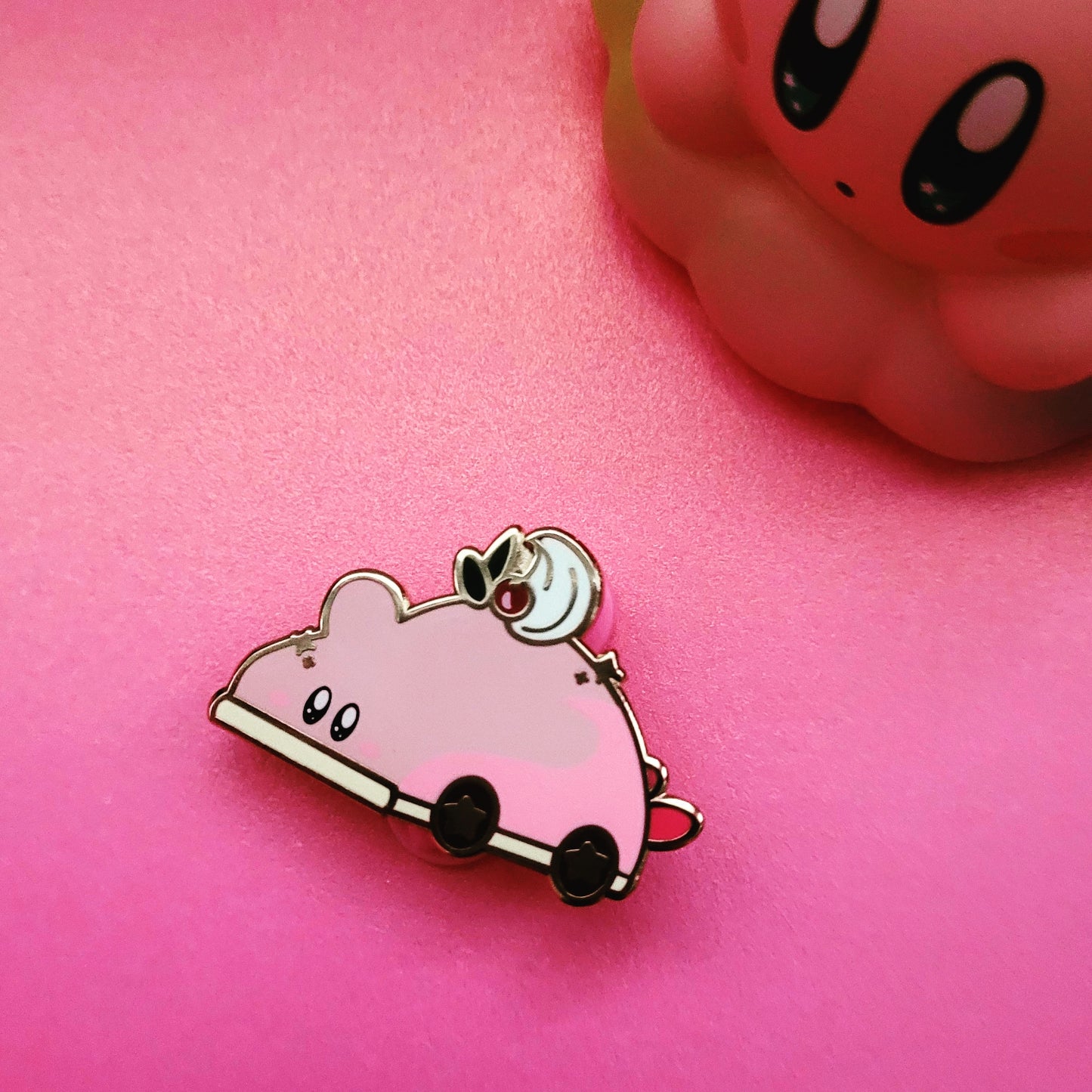 Poyo Car Cake Enamel Pin